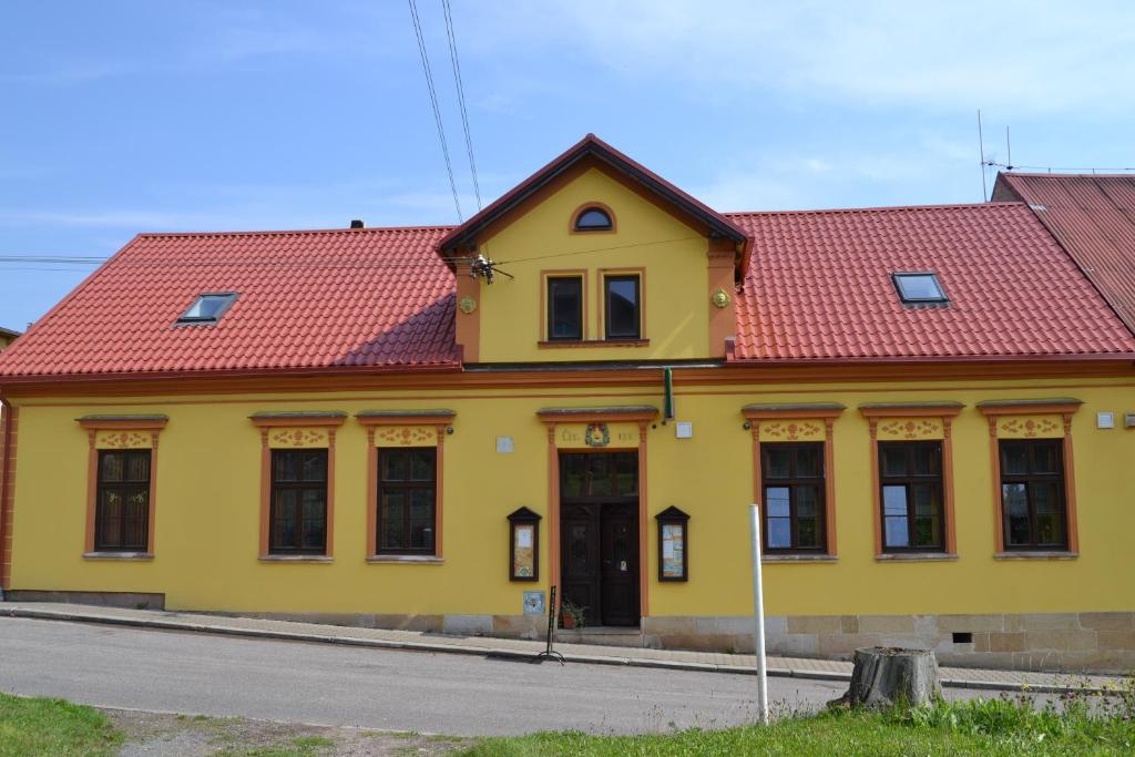 Budova, kde se penzion nachází