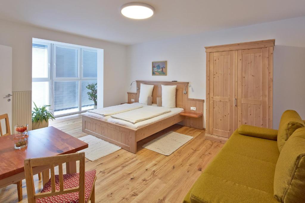 Posteľ alebo postele v izbe v ubytovaní Apartment Markt Ardagger