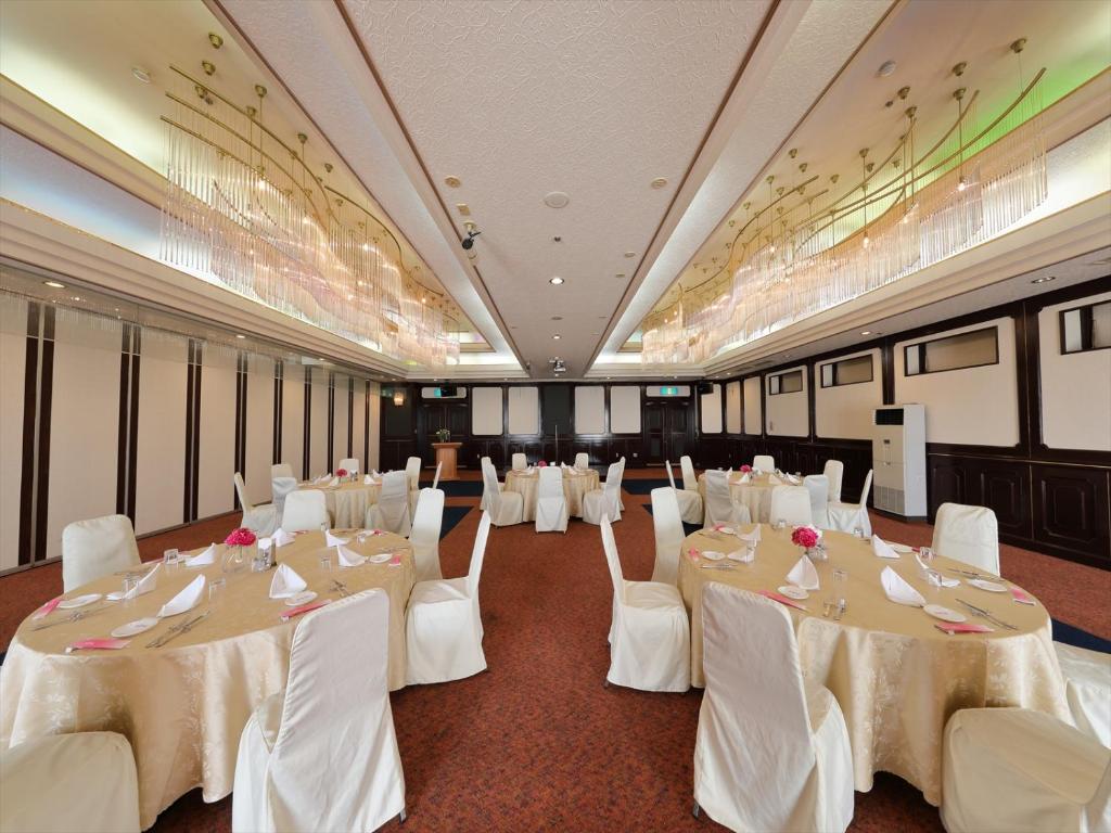Restaurace v ubytování Garden hotel Shiunkaku Higashimatsuyama