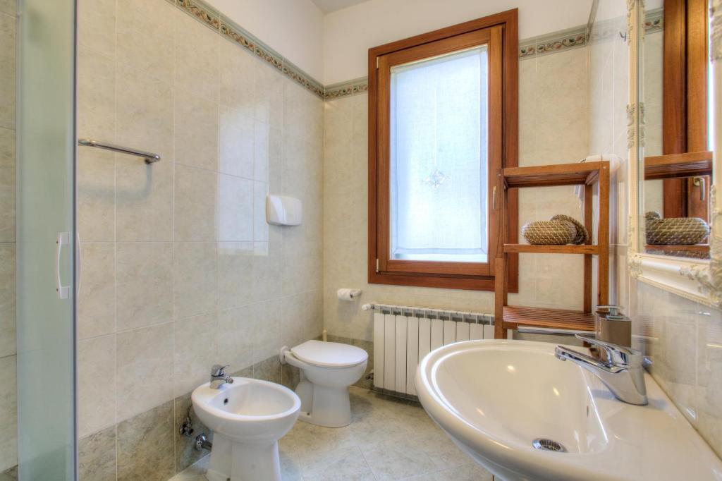 Koupelna v ubytování B&B A Casa di Marta