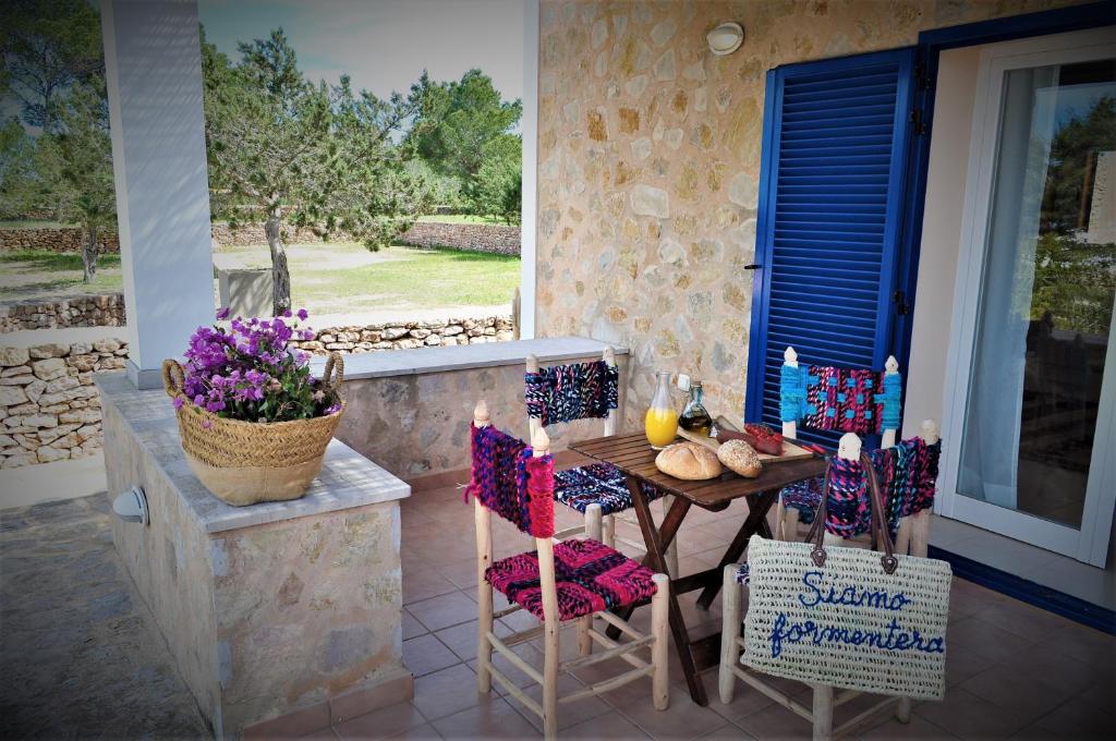 Balkón nebo terasa v ubytování Siamoformentera Valentina