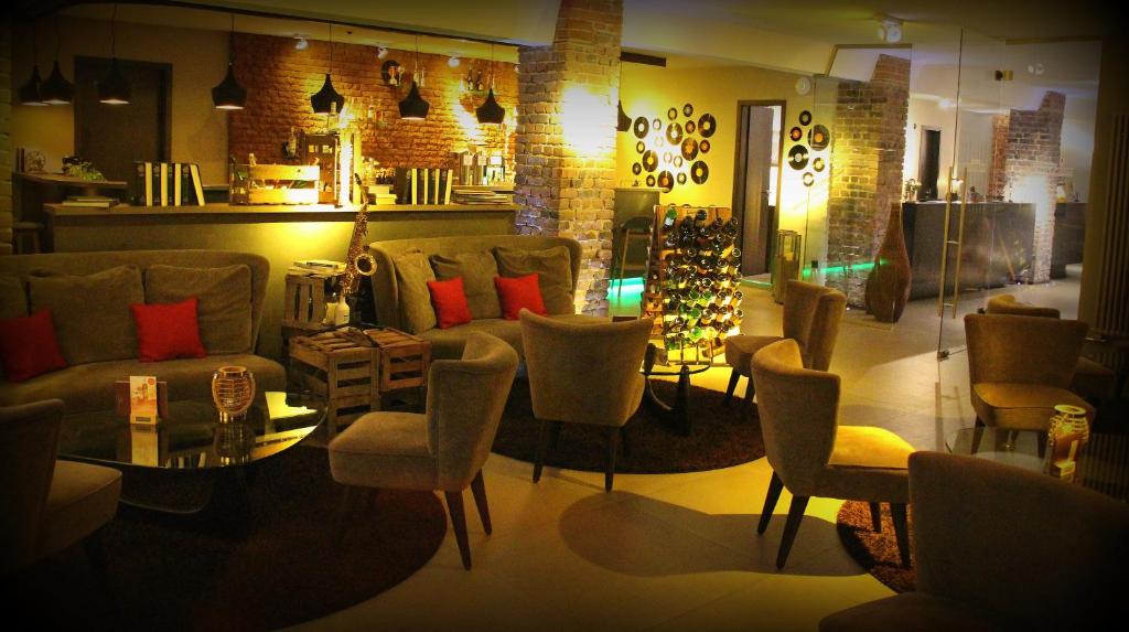 Posezení v ubytování Hotel Volksschule