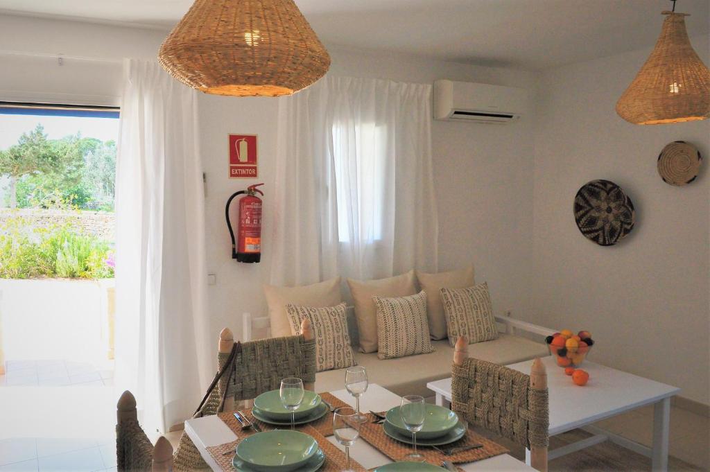 Posezení v ubytování Siamoformentera Valentina