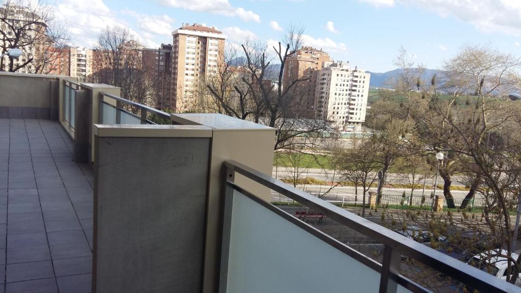 Balkón nebo terasa v ubytování Acà Y Allà Apartamento Alfonso El Batallador