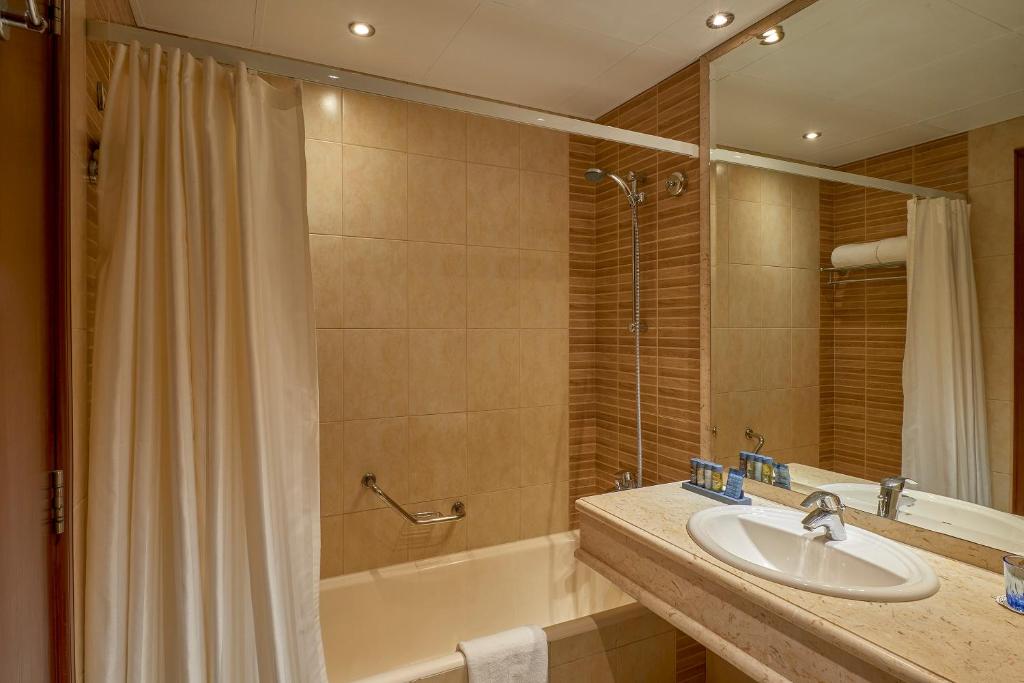 Koupelna v ubytování Safir Hotel Cairo