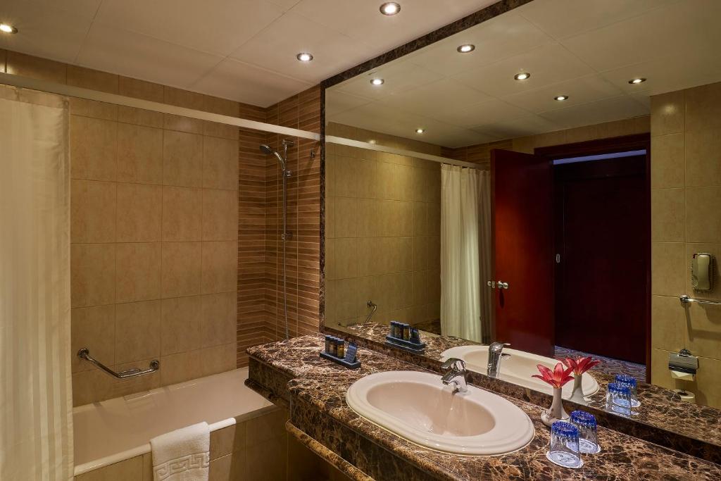 Koupelna v ubytování Safir Hotel Cairo