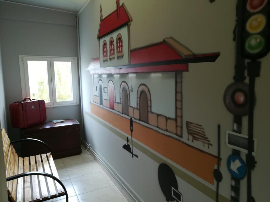 Posezení v ubytování Pension Grilo