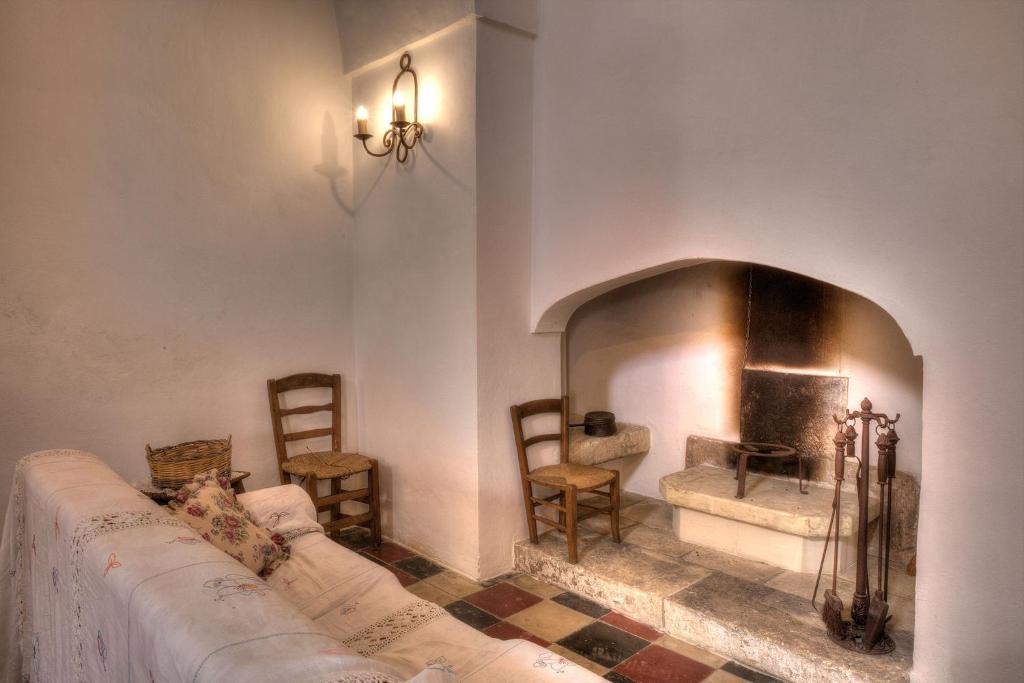 Posezení v ubytování Casale del Forno