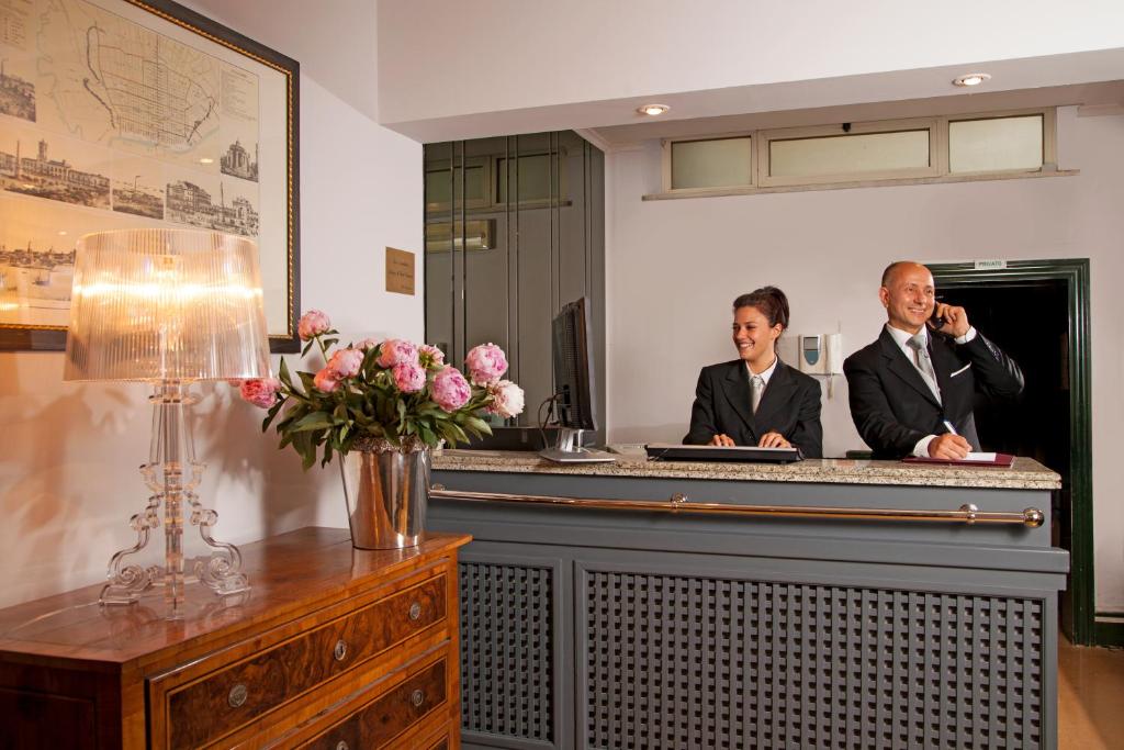 Členové personálu v ubytování Hotel Buenos Aires