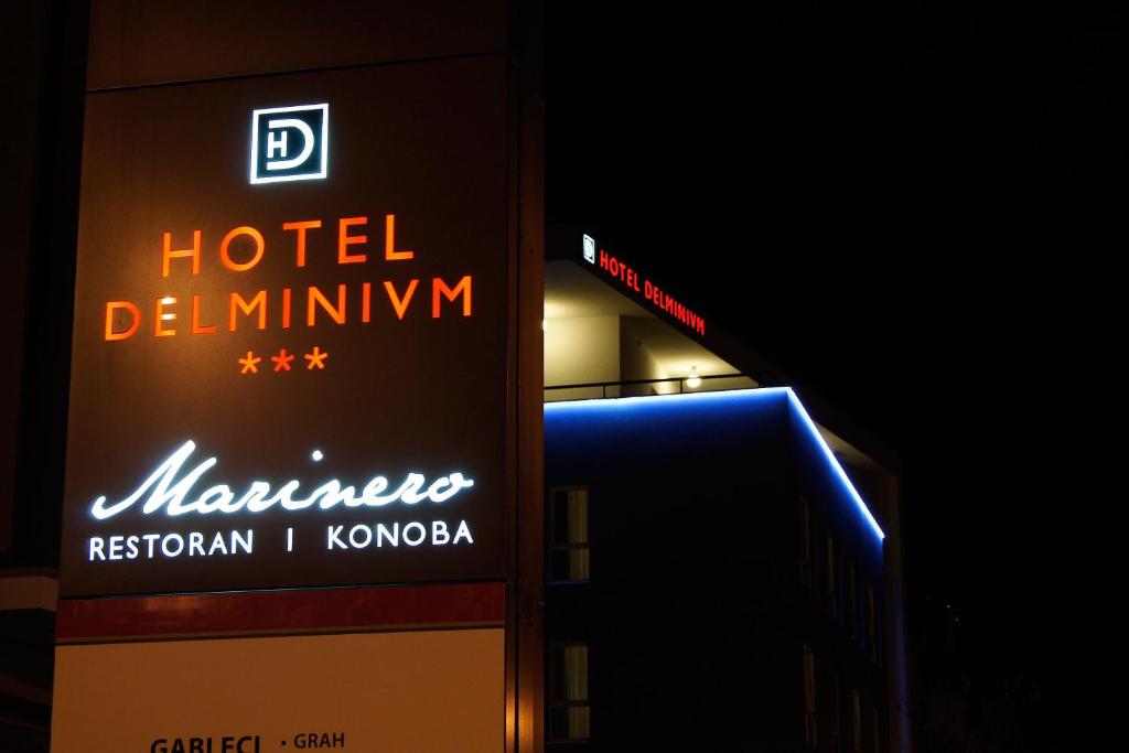 Certifikát, hodnocení, plakát nebo jiný dokument vystavený v ubytování Hotel Delminivm