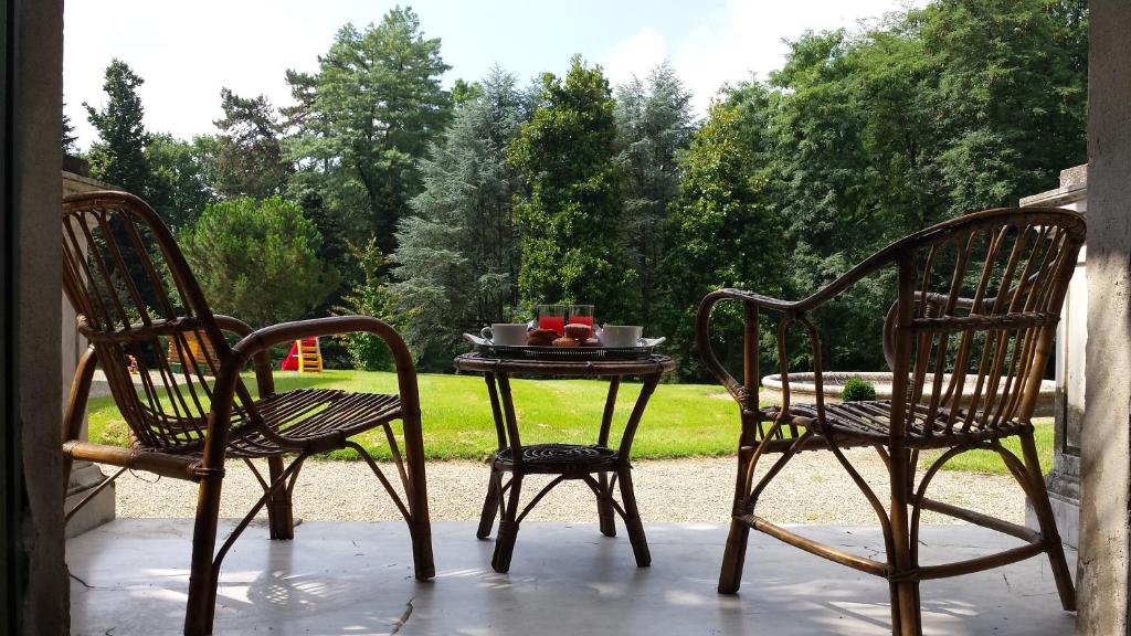 Vonkajšia záhrada v ubytovaní Agriturismo Villa Gropella