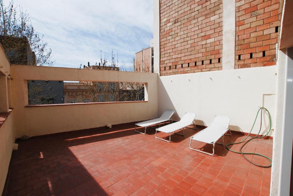 Balkón nebo terasa v ubytování La casa del Pi · La casa del Pi · House in the city, next to Barcelona and beach