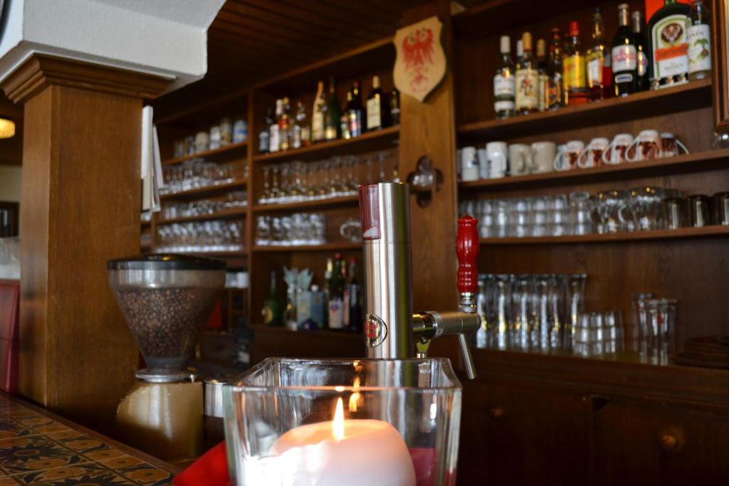 Nápoje v ubytování Hotel Aurach