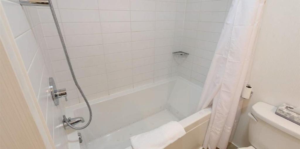 Koupelna v ubytování Hotel Classique