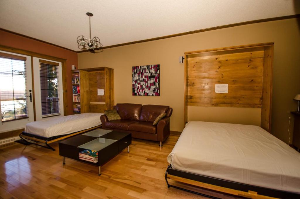 Postel nebo postele na pokoji v ubytování Luxurious Equinoxe Ski-in/Ski-out