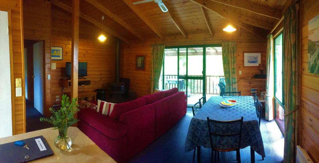 Posezení v ubytování Sandpiper Ocean Cottages