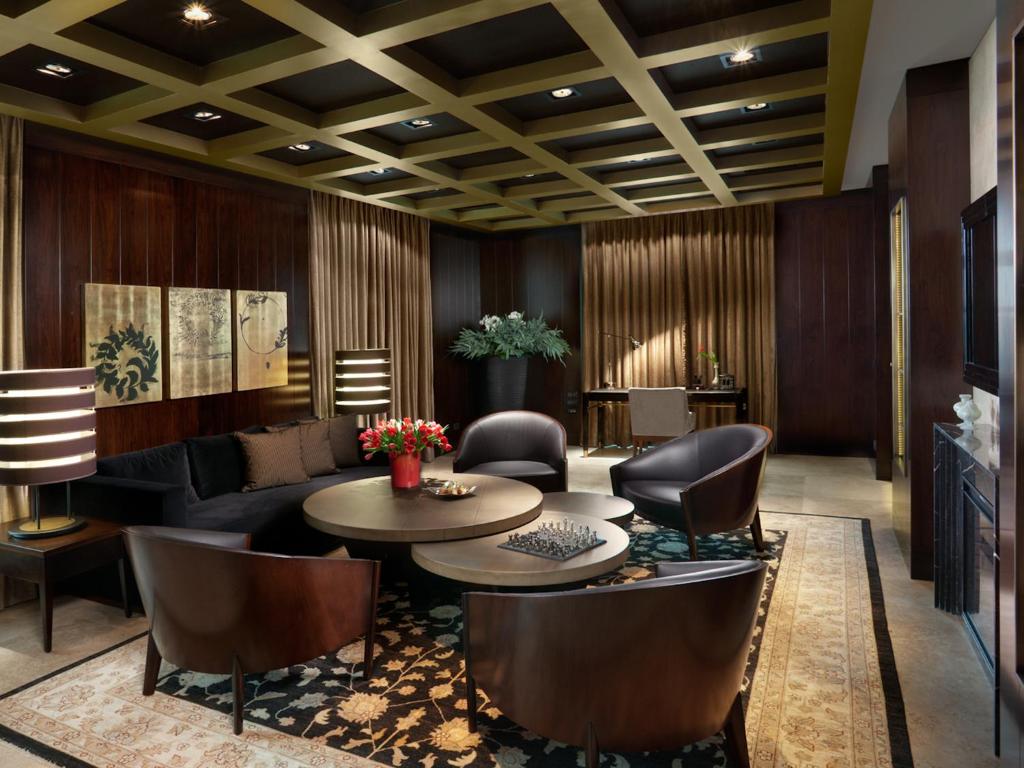 Posezení v ubytování King David Hotel Jerusalem