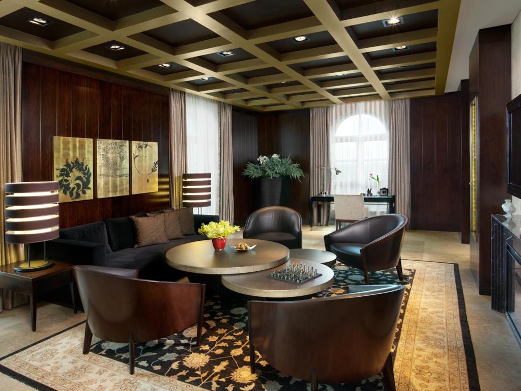 Posezení v ubytování King David Hotel Jerusalem