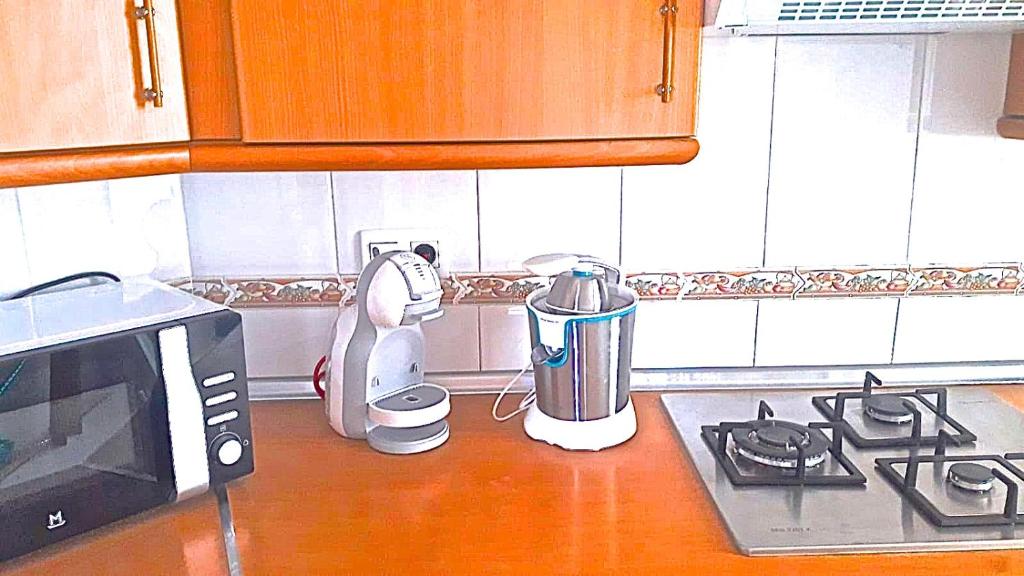 Kuchyňa alebo kuchynka v ubytovaní Residence Vacanza Torre Montecarlo