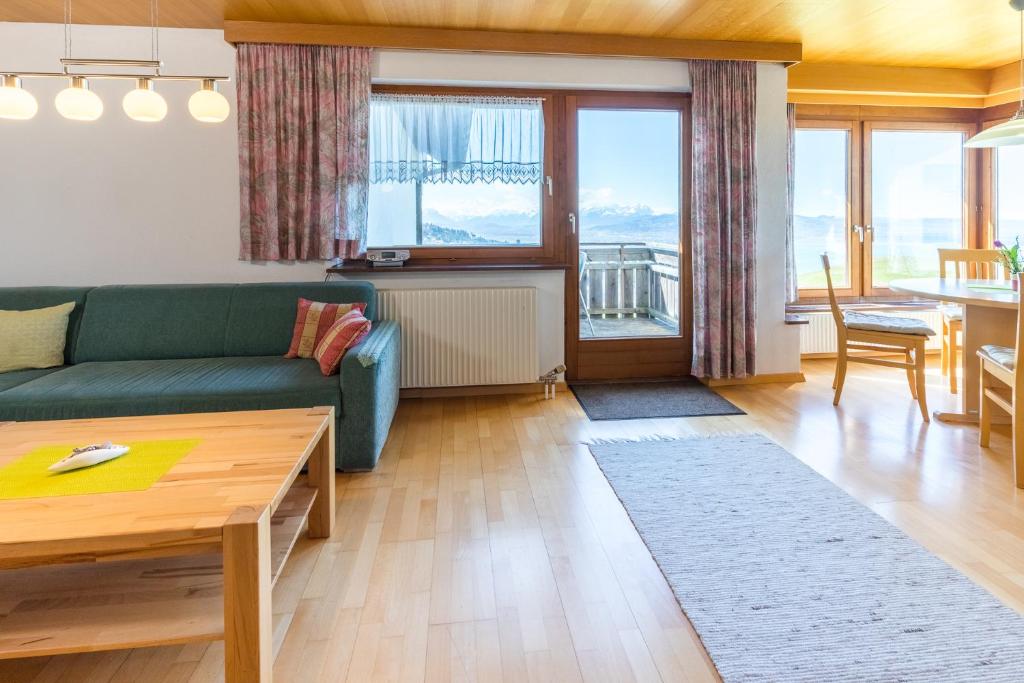 Istumisnurk majutusasutuses Haus Margit
