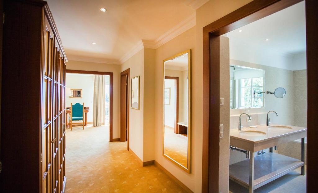 Koupelna v ubytování Hotel Hollweger