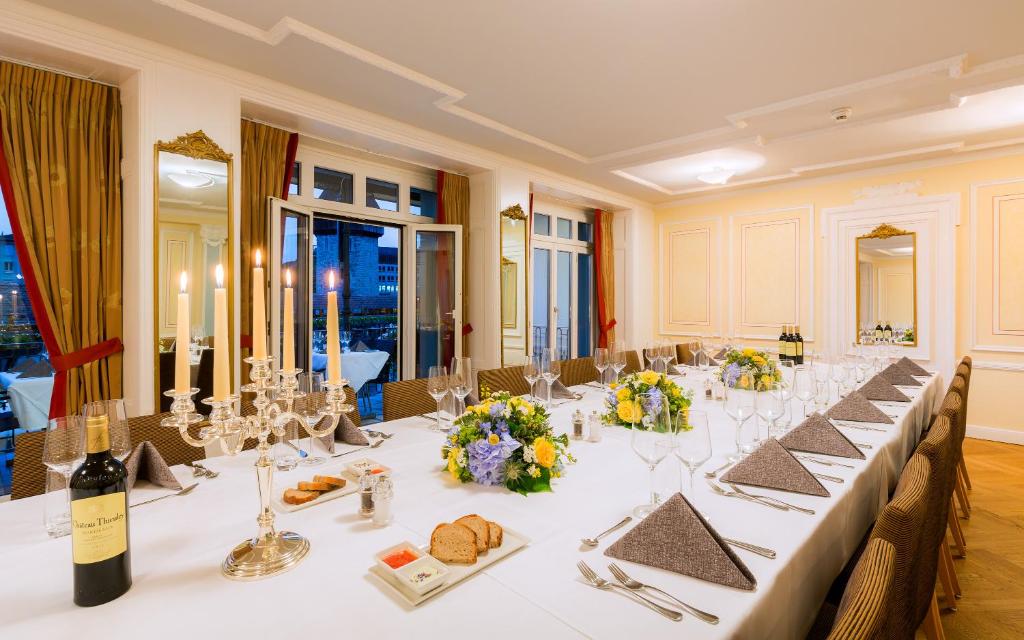 Nápoje v ubytování Hotel Des Alpes