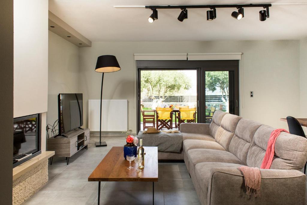 Posedenie v ubytovaní Evangelie Luxury Residence
