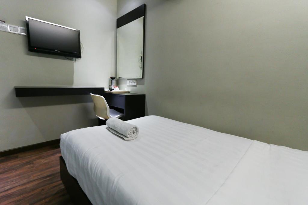 TV a/nebo společenská místnost v ubytování Hotel 99 Bandar Klang (Meru)
