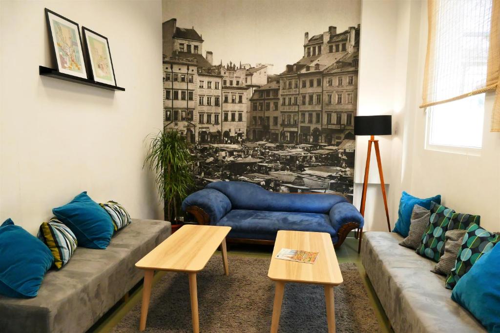 Posedenie v ubytovaní Warsaw Hostel Centrum Private Rooms & Dorms