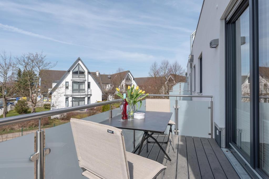 Balkón nebo terasa v ubytování Haus Baltic Cube