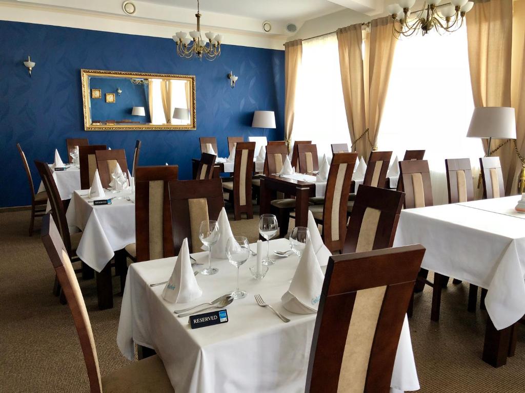 Restaurace v ubytování Gołąbek Łeba