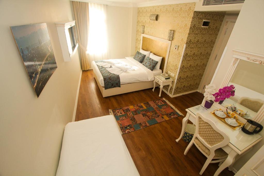 Postel nebo postele na pokoji v ubytování Venue Hotel Istanbul Old City