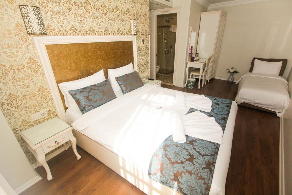Postel nebo postele na pokoji v ubytování Venue Hotel Istanbul Old City