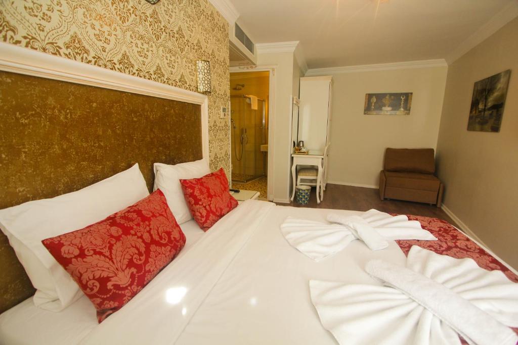 Postel nebo postele na pokoji v ubytování Venue Hotel Istanbul Old City