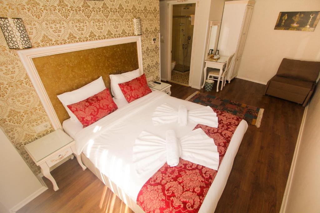 Postel nebo postele na pokoji v ubytování Venue Hotel Istanbul Old City