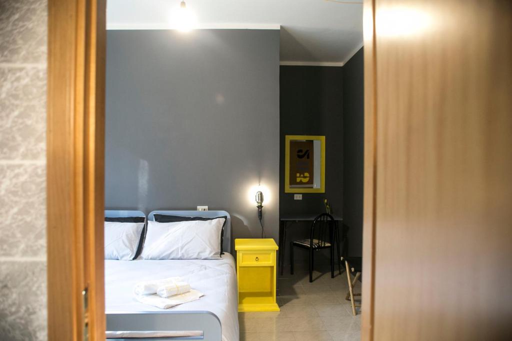 Postel nebo postele na pokoji v ubytování Lako Hostel