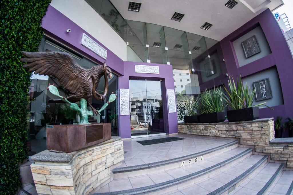 Exteriér nebo vchod ubytování Hotel Real Azteca Boulevard