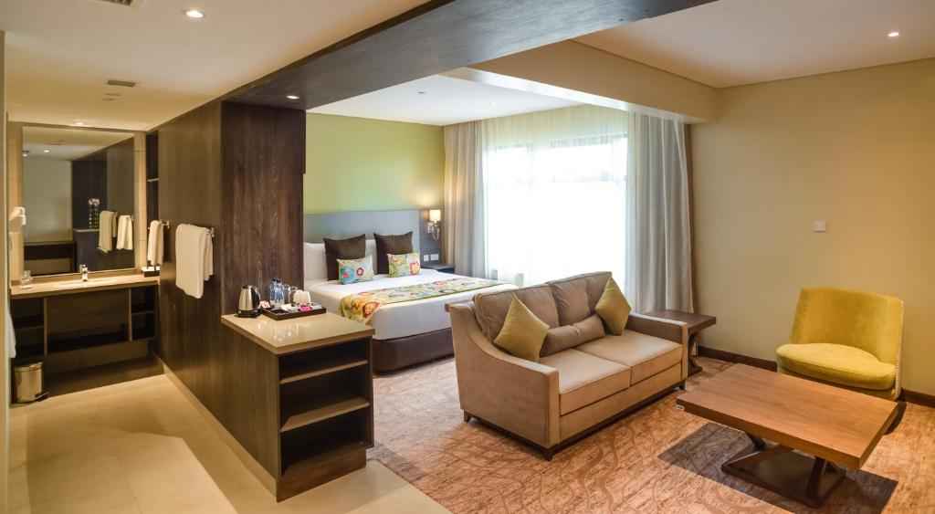 Posezení v ubytování Tamarind Tree Hotel