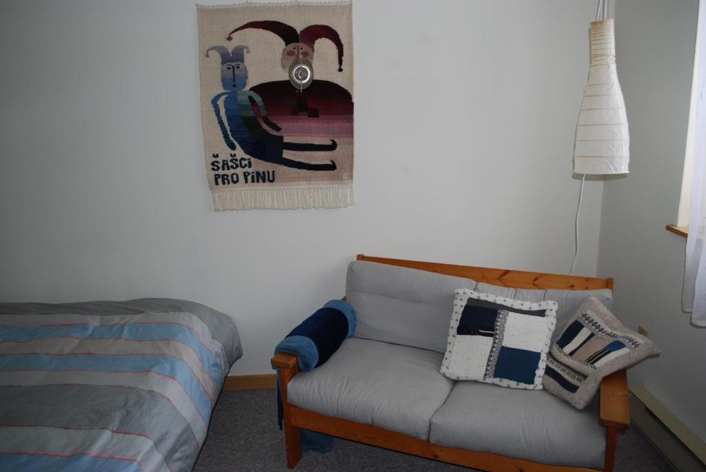 Postel nebo postele na pokoji v ubytování B&B Pinorama