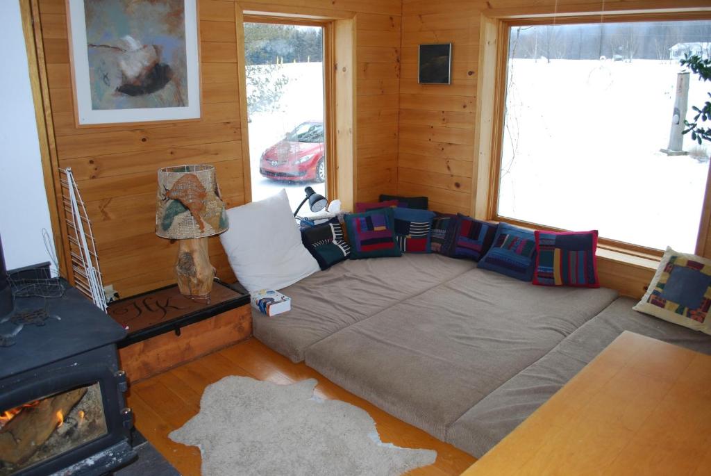 Posezení v ubytování B&B Pinorama