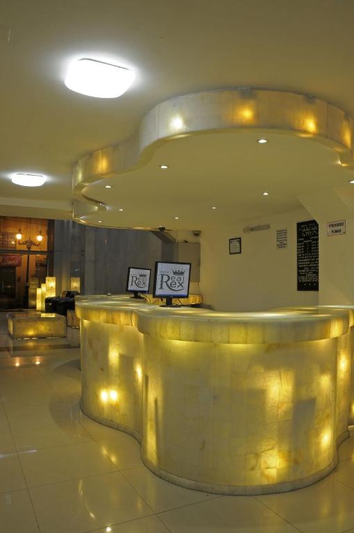 Vstupní hala nebo recepce v ubytování Hotel Real Rex