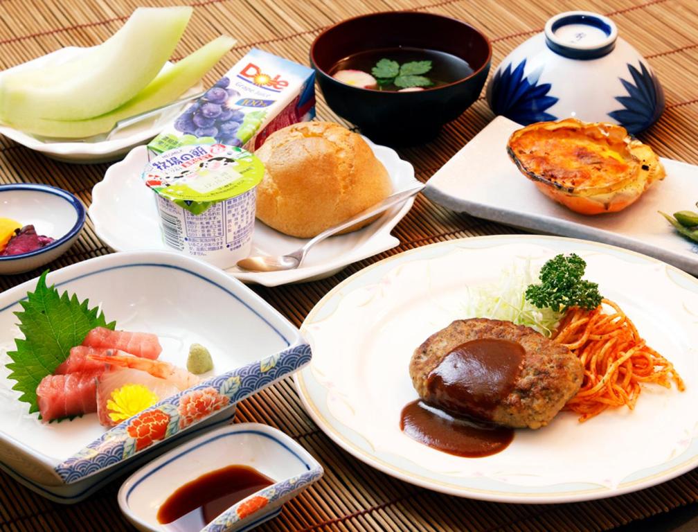 Cibo presso il ryokan o nelle vicinanze