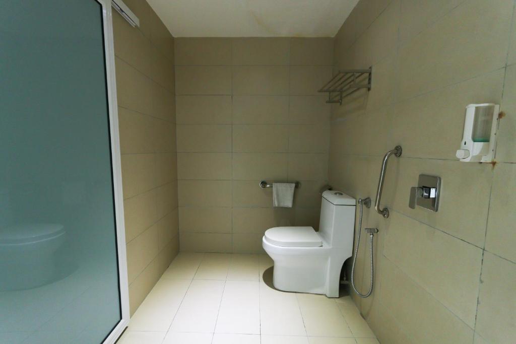 Koupelna v ubytování Hotel 99 Bandar Klang (Meru)