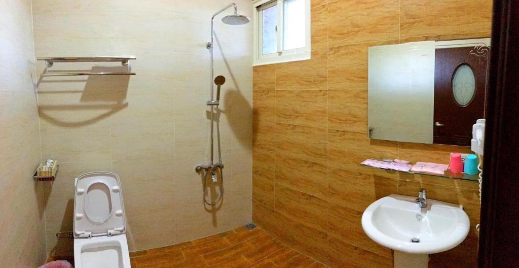 Koupelna v ubytování Jiang Shui Village B&B