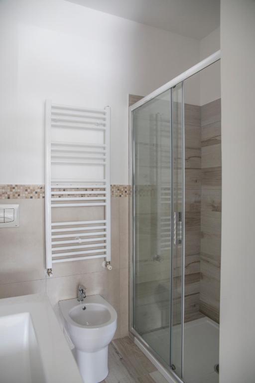 Koupelna v ubytování Rooms A due Passi dal Mare