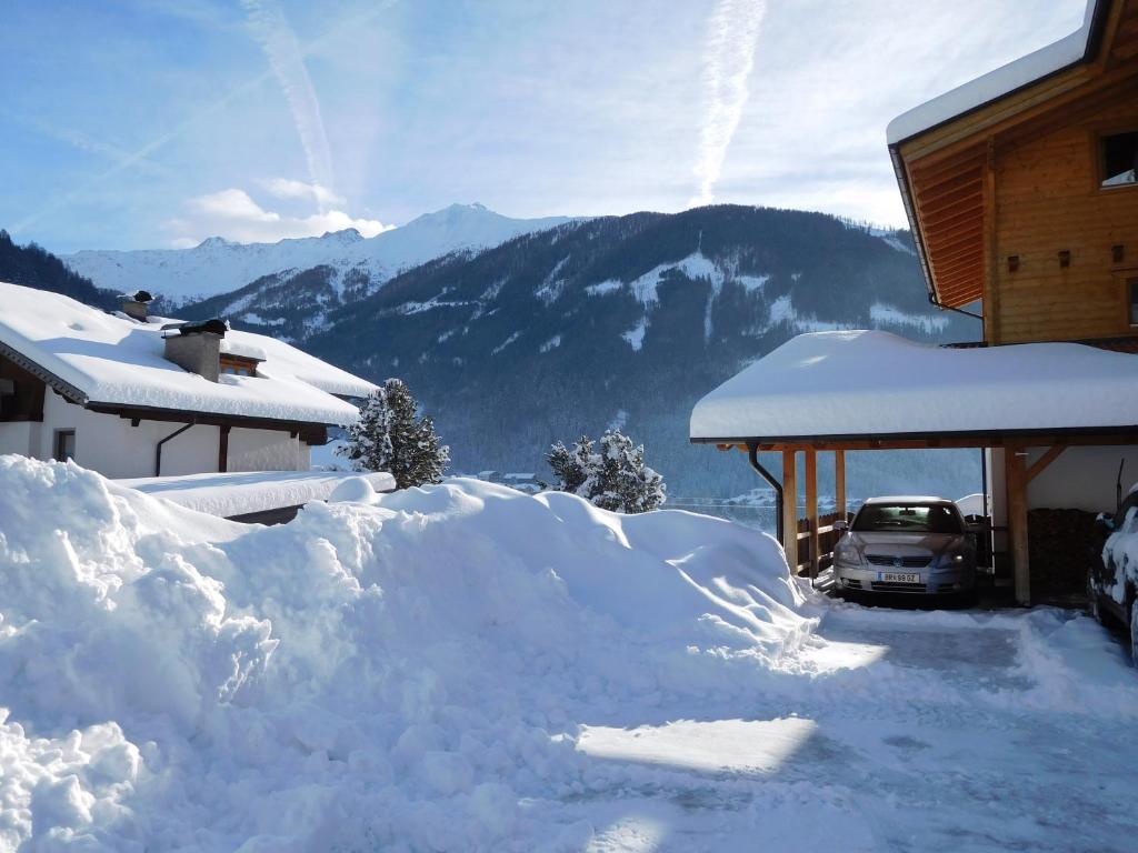 Haus Panoramablick v zime