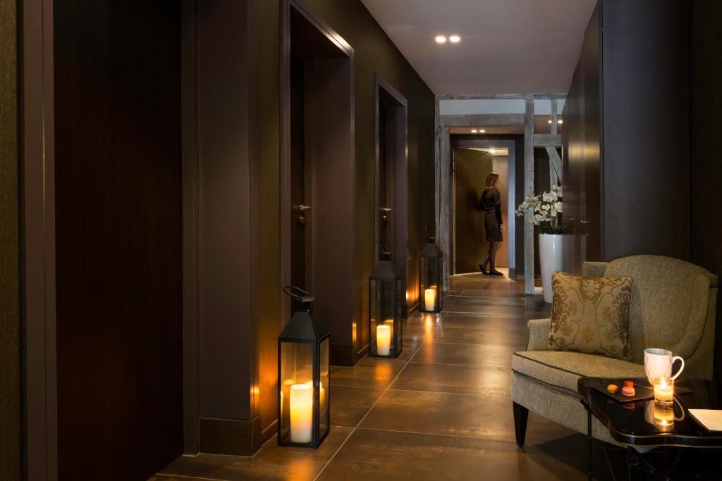 Posezení v ubytování Best Western Premier de La Poste & Spa