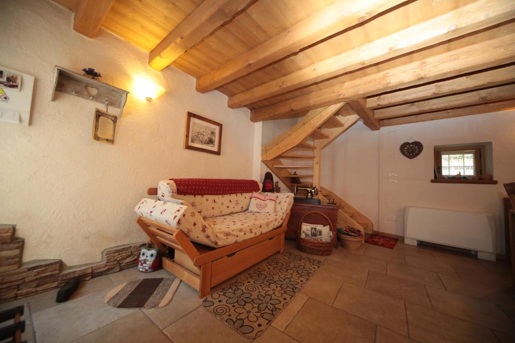 Voodi või voodid majutusasutuse Albergo Diffuso Valcellina e Val Vajont in Casso toas