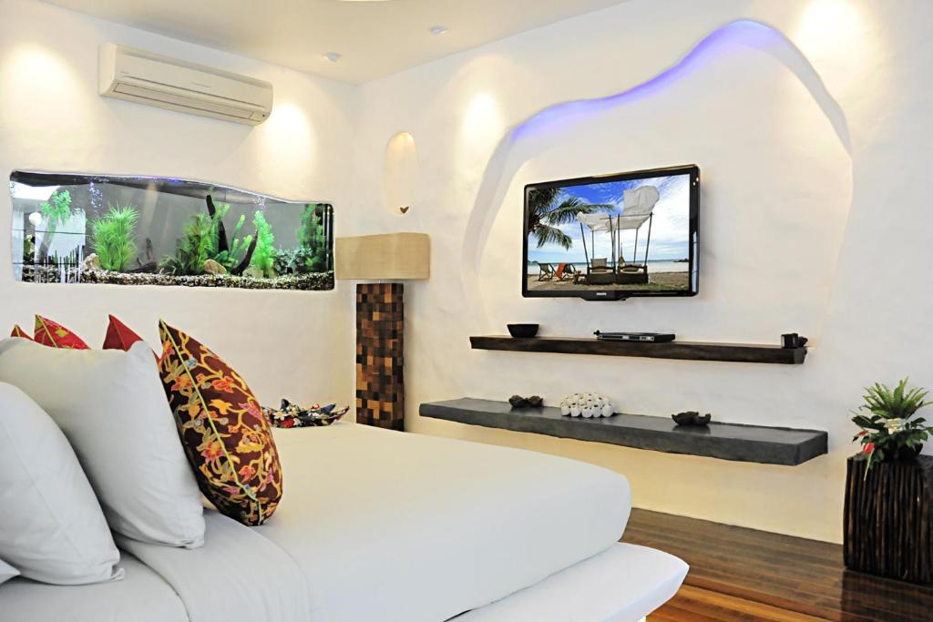 TV o dispositivi per l'intrattenimento presso Koh Tao Cabana