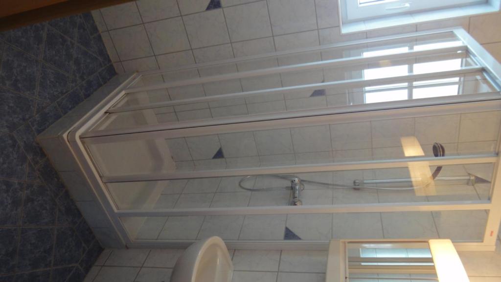Koupelna v ubytování Gindlhütte